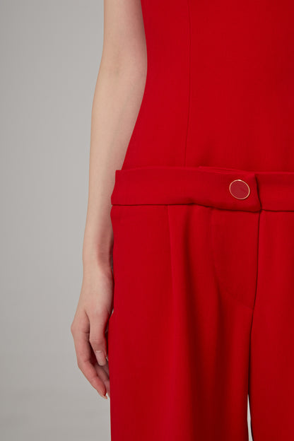 Sablé Bustier Mini Jumpsuit