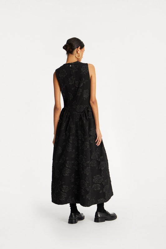 Jacquard Midi Dress