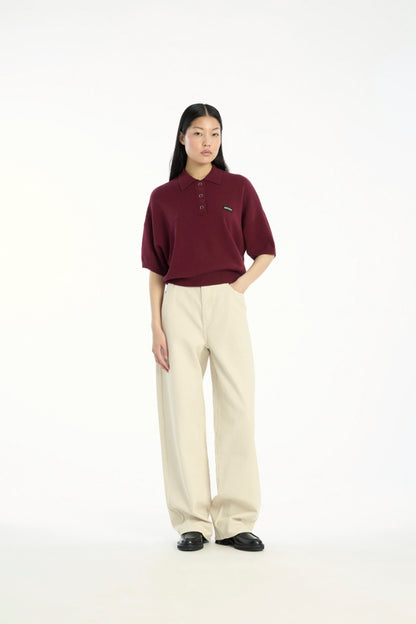 Slinky Knit Polo