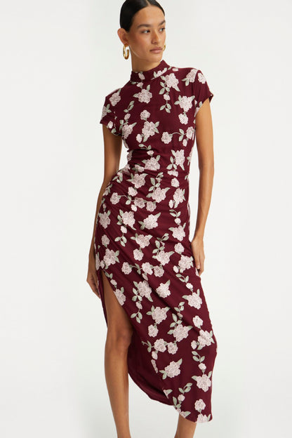 Mesh Asymmetric Dress