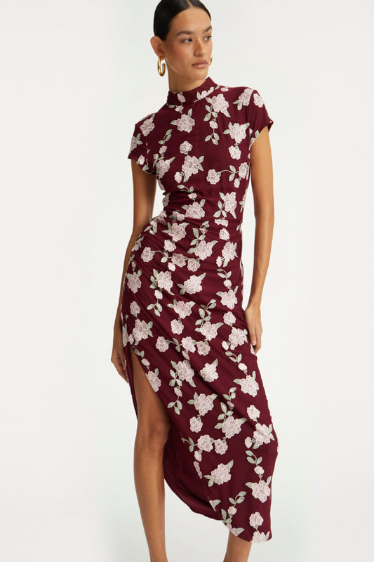 Mesh Asymmetric Dress