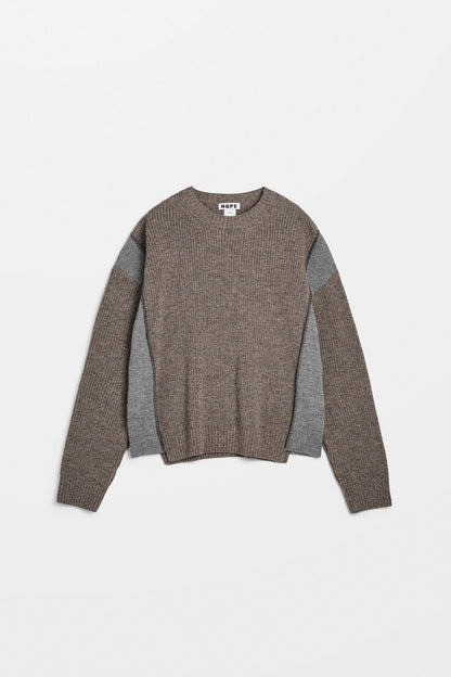 PATCHED SWEATER