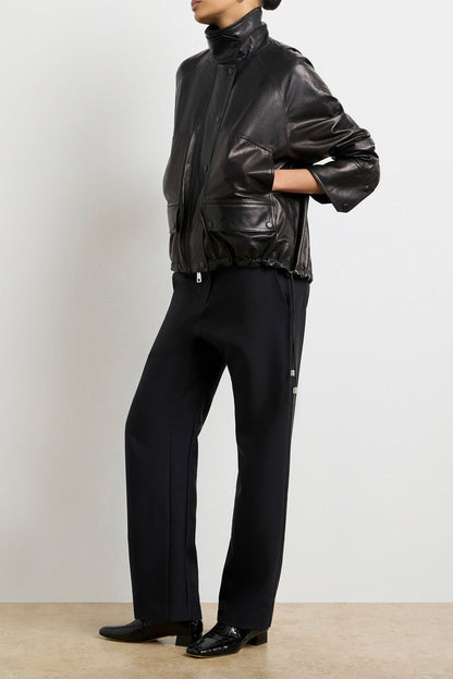 THE HARPER BALLOON JACKET W/ DRAWCORD HEM