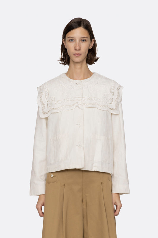 MARIE EMBROIDERY JACKET (D2)