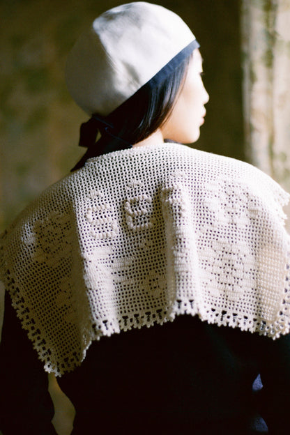 MARIE KNIT EMBROIDERY L/SLV CARDIGAN (D2)