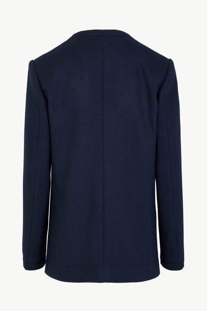 THE CHARLOTTE BLAZER WOOL NAVY BLUE