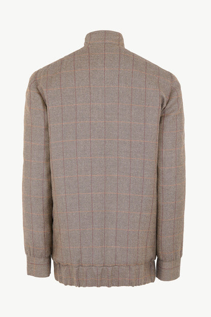 THE DIANA JACKET WOOL CHECK BROWN