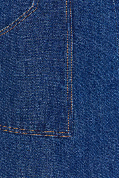 THE FLAMINIA SKIRT DENIM DARK BLUE