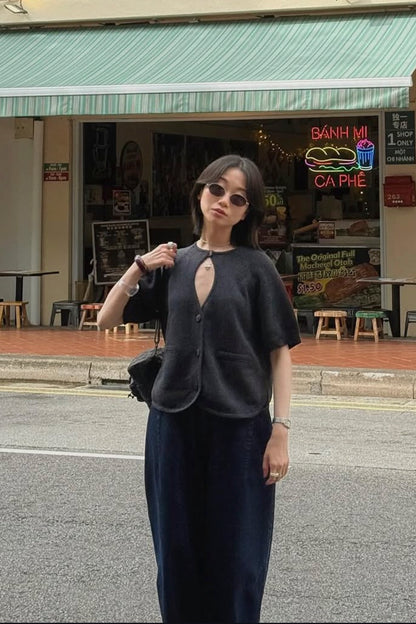 CUT-OUT TOP ANTHRACITE