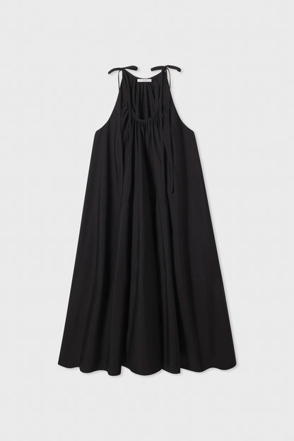 GATHERED MAXI DRESS
