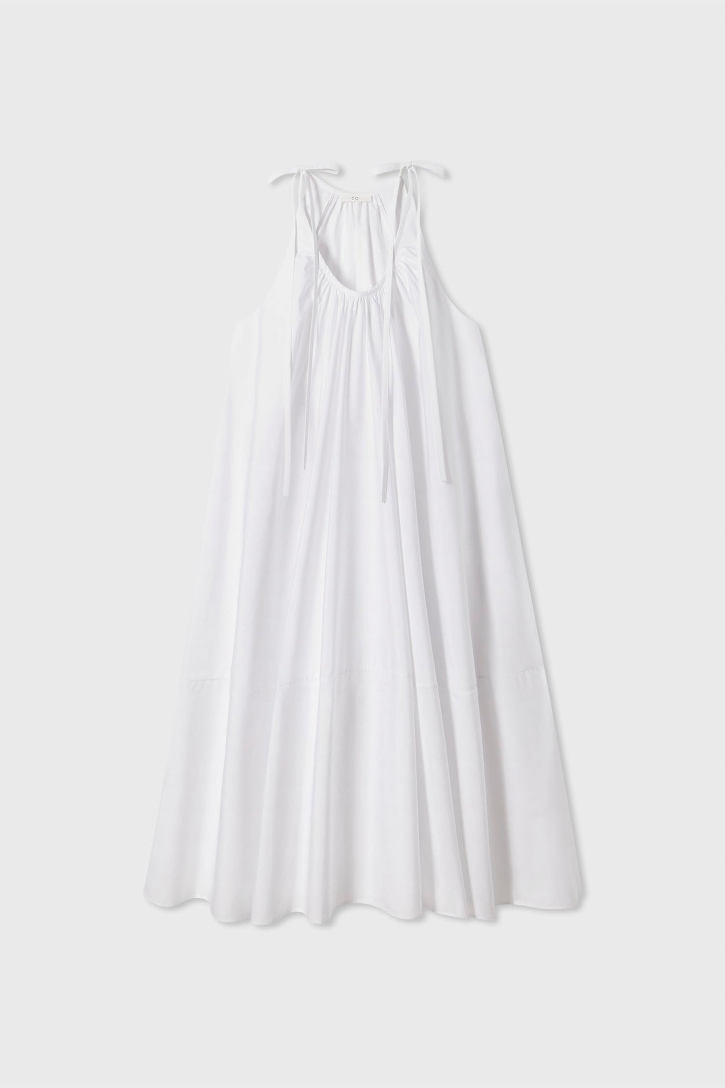 GATHERED MAXI DRESS