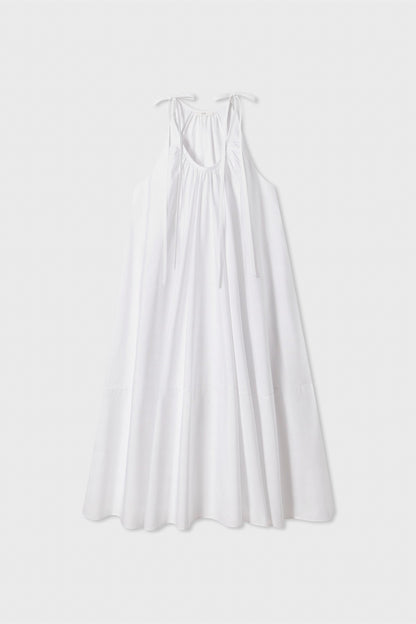 GATHERED MAXI DRESS