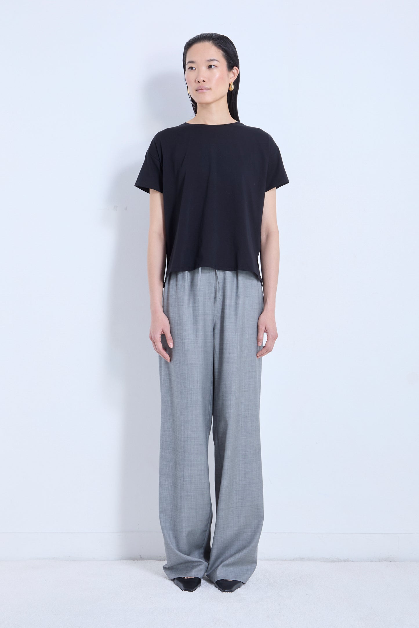 ELASTIC WAISTBAND PANTS