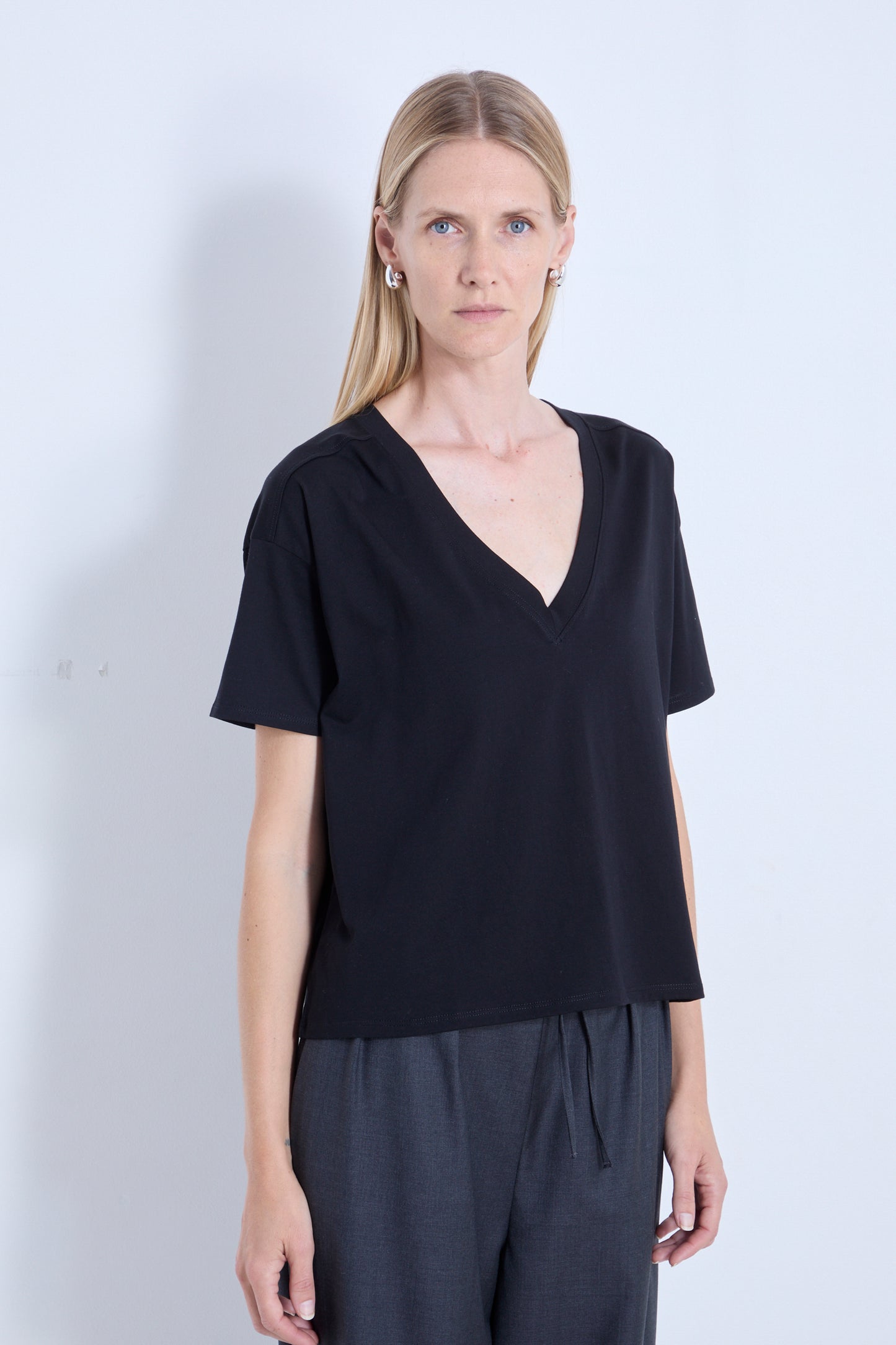 TSHIRT COL V