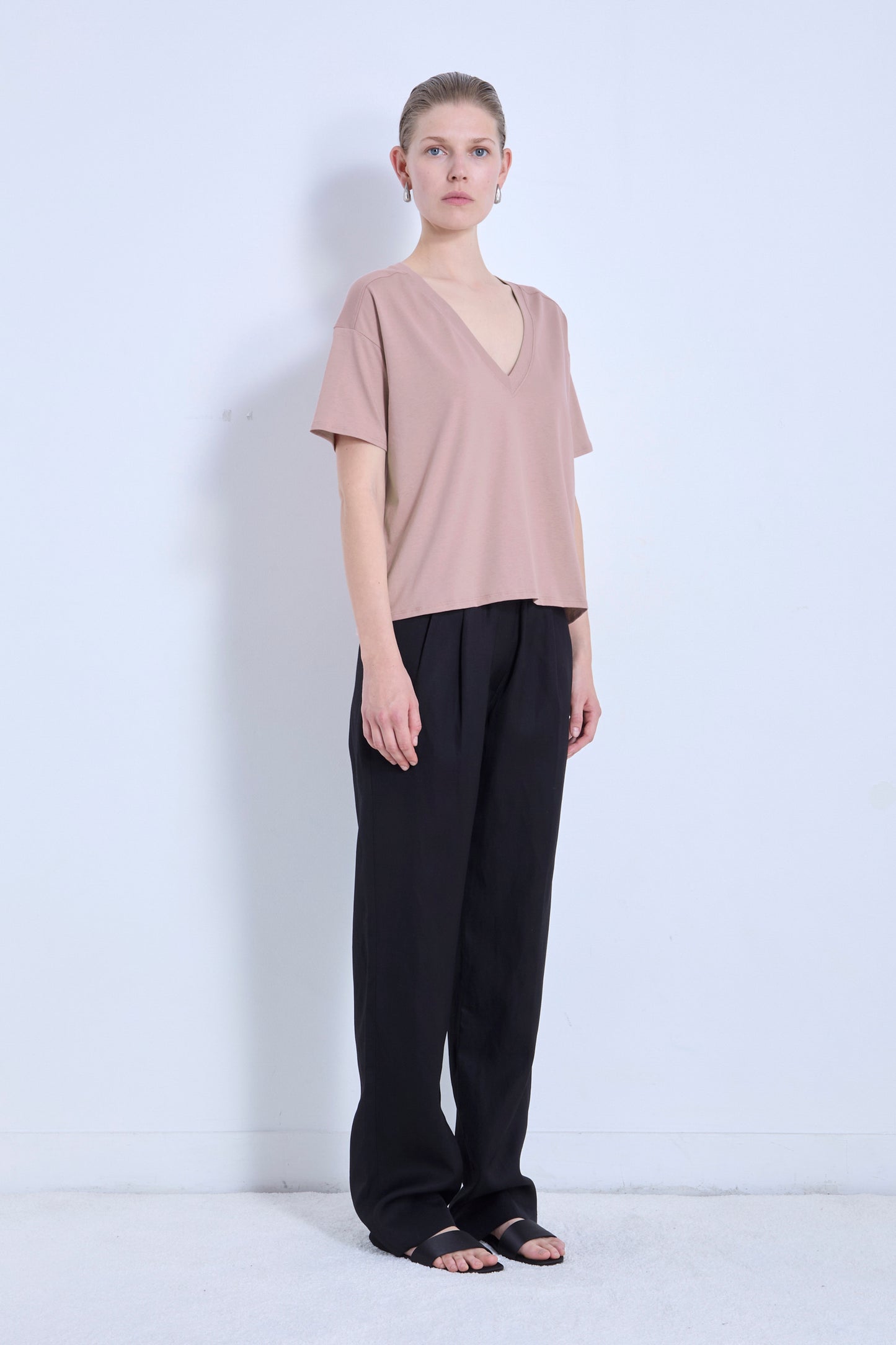 TSHIRT COL V
