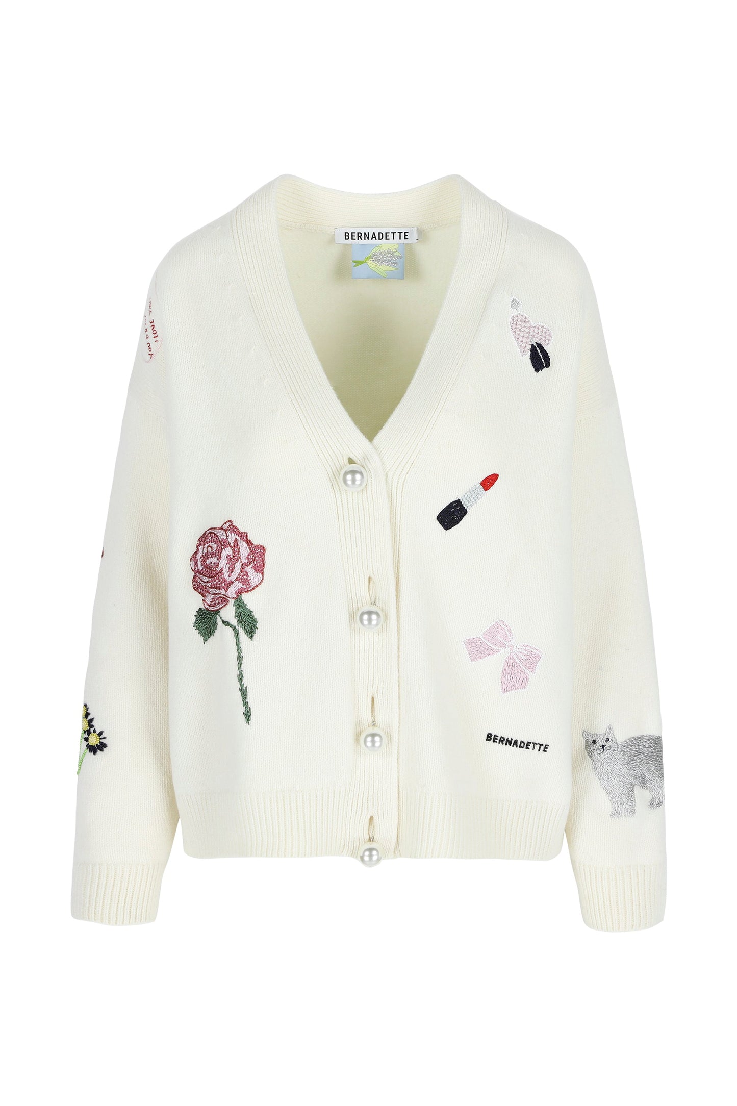 CARDIGAN CELESTE EMBROIDERED