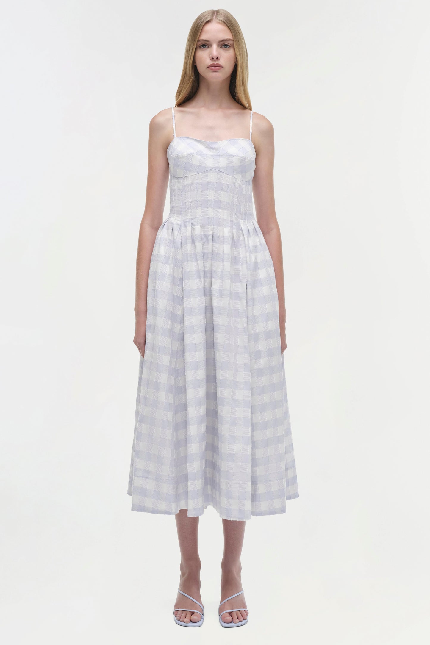 KITTIYA S/L MIDI DRESS