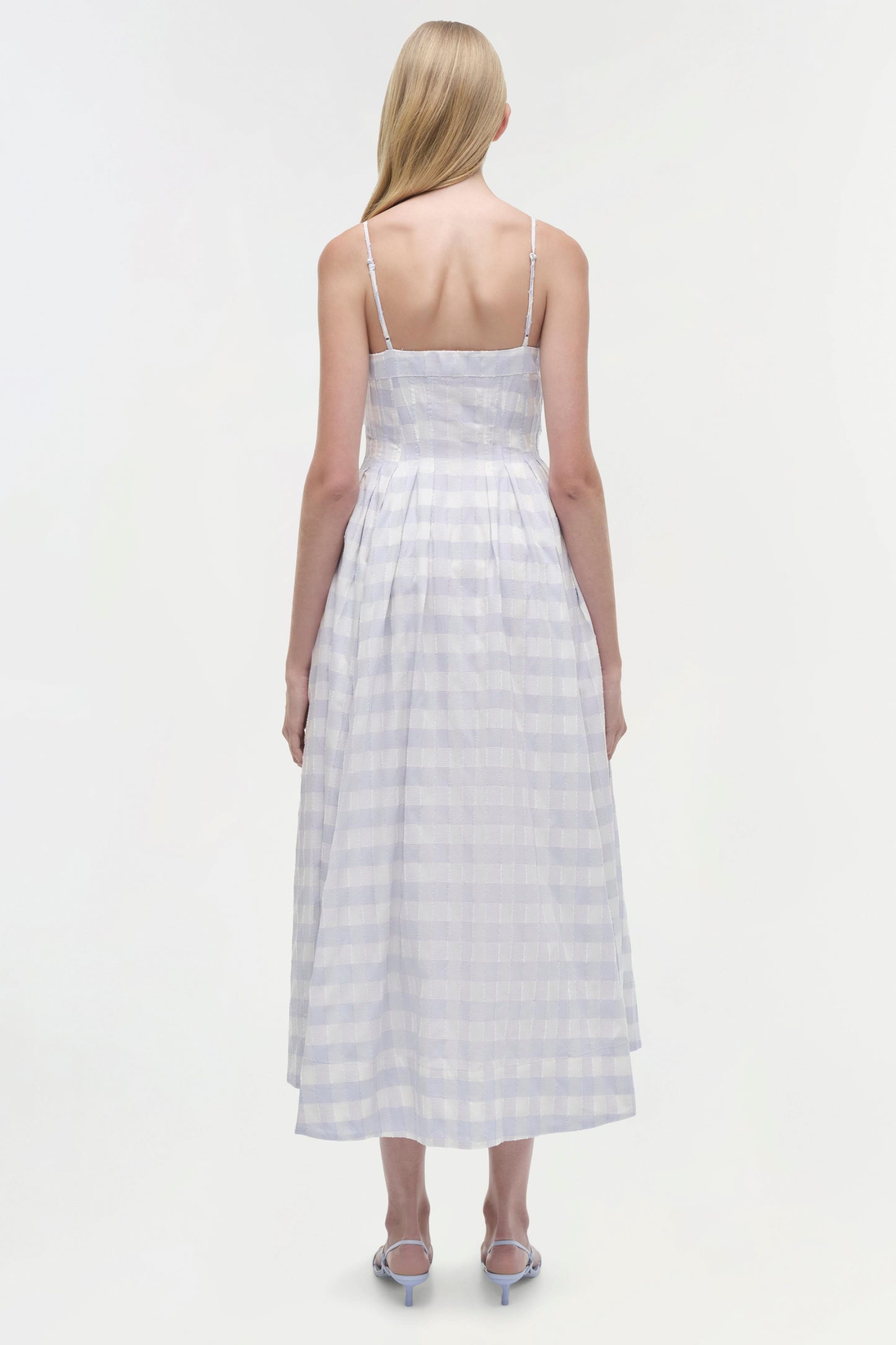 KITTIYA S/L MIDI DRESS