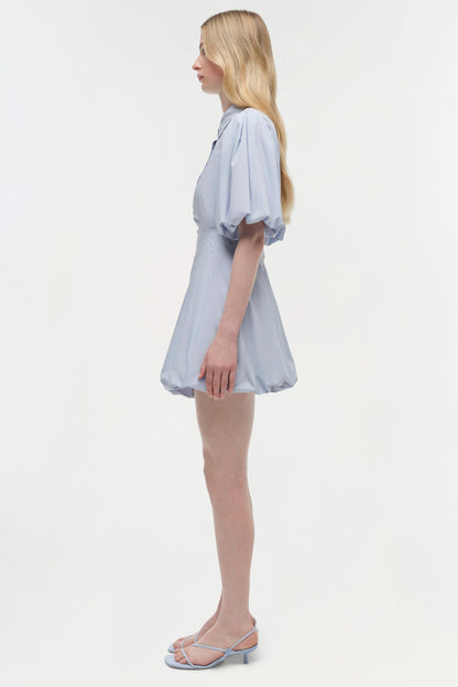 CLEO BALLOON PINTUCK MINI DRESS