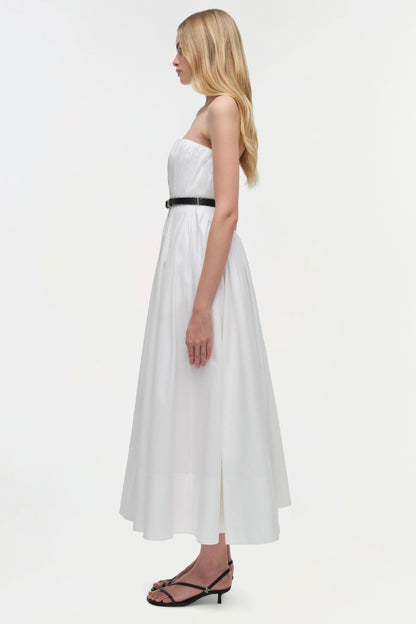 THALIA BUSTIER MIDI DRESS