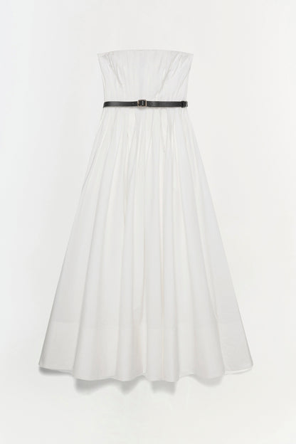 THALIA BUSTIER MIDI DRESS