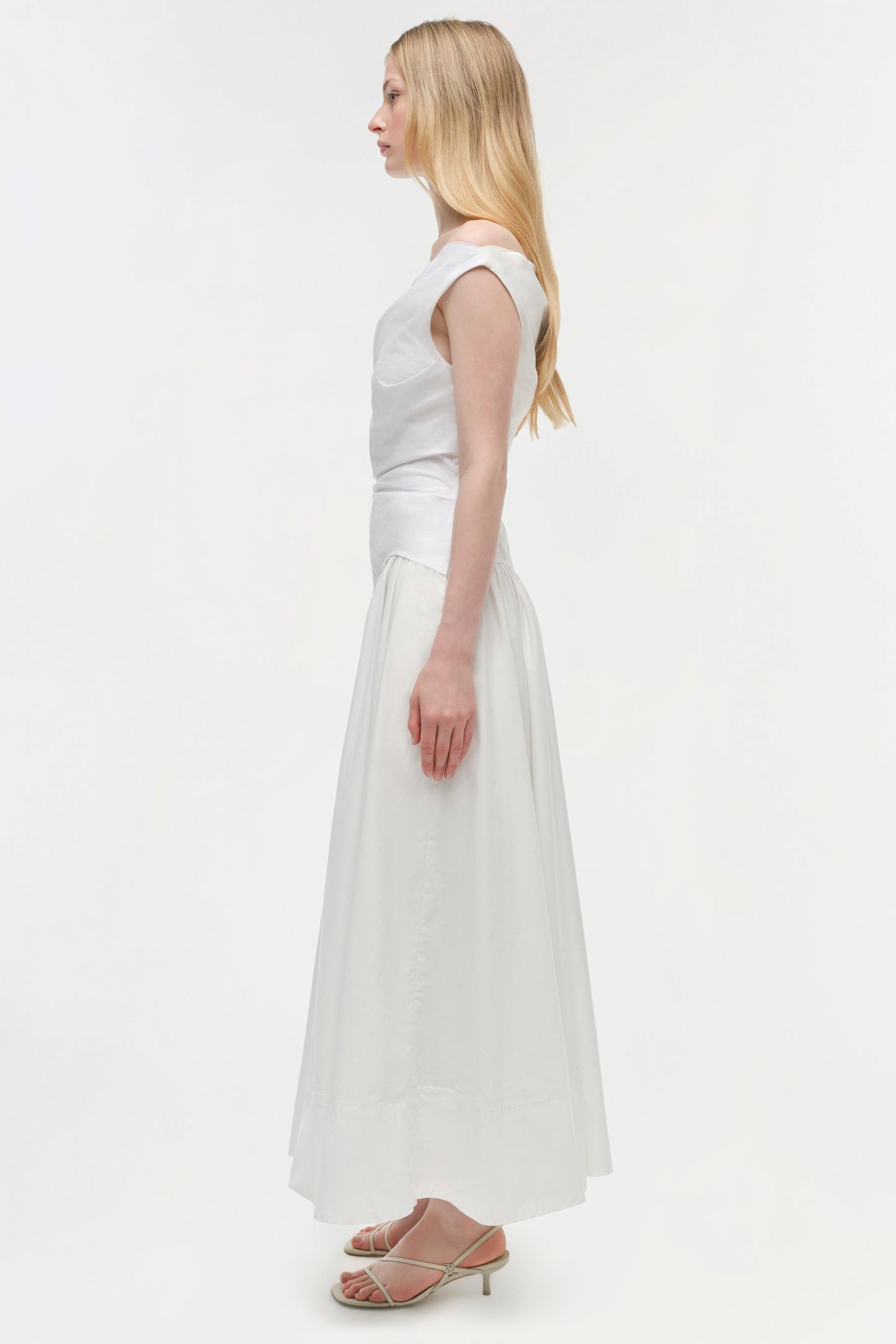 CERSEI OFF SHOULDER MIDI DRESS
