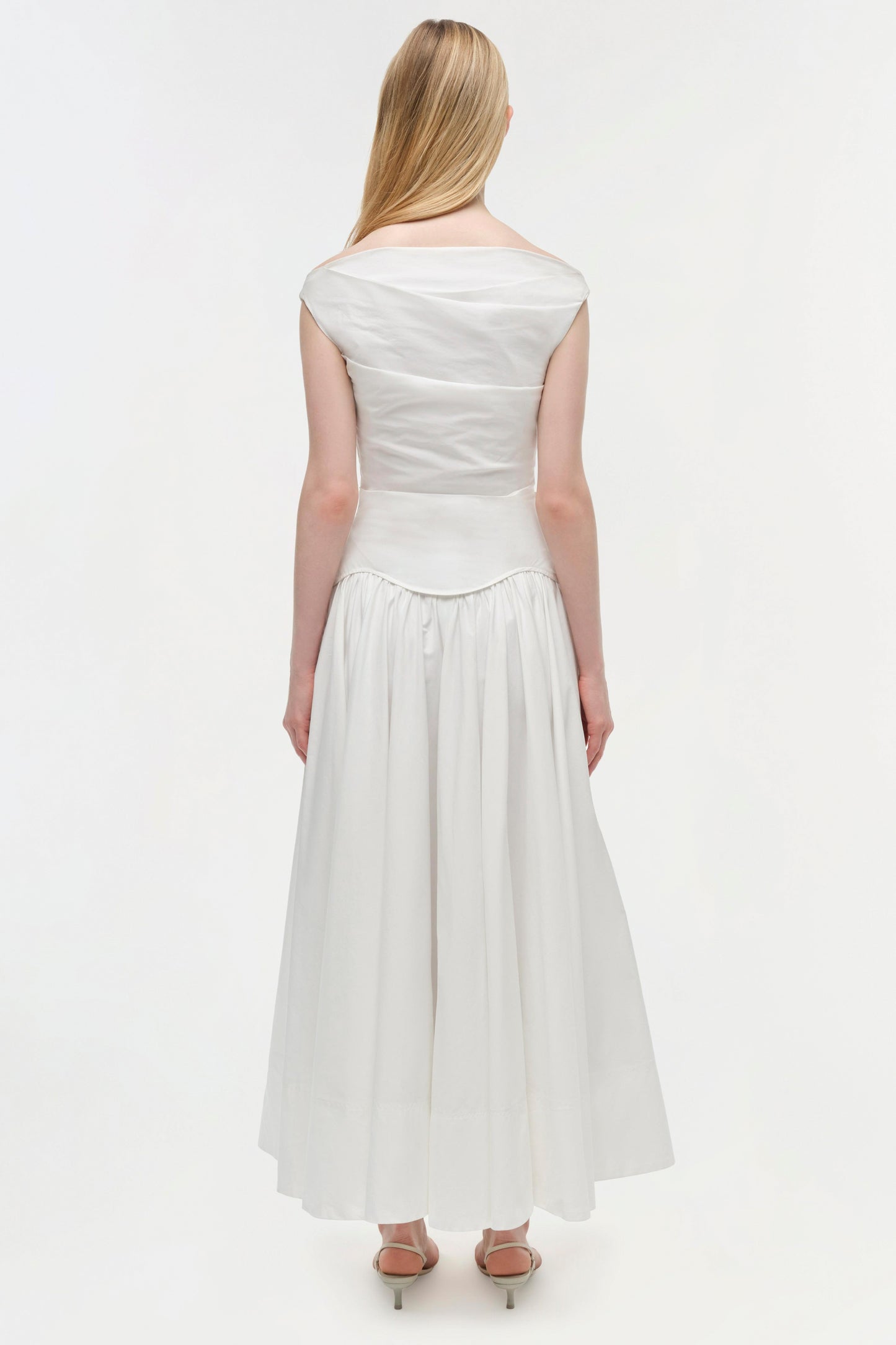 CERSEI OFF SHOULDER MIDI DRESS