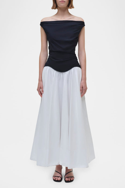 CERSEI OFF SHOULDER MIDI DRESS