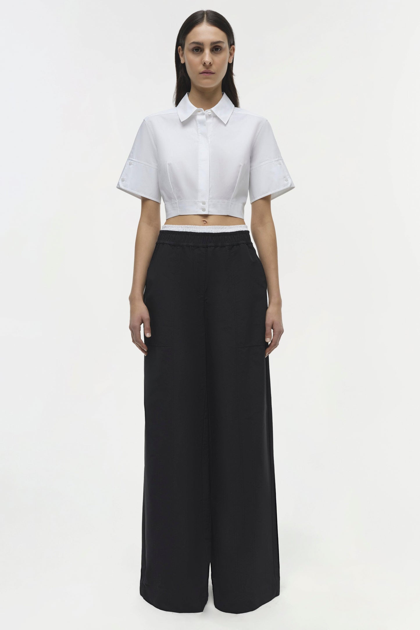 OLLY DOUBLE WAISTBAND PANT