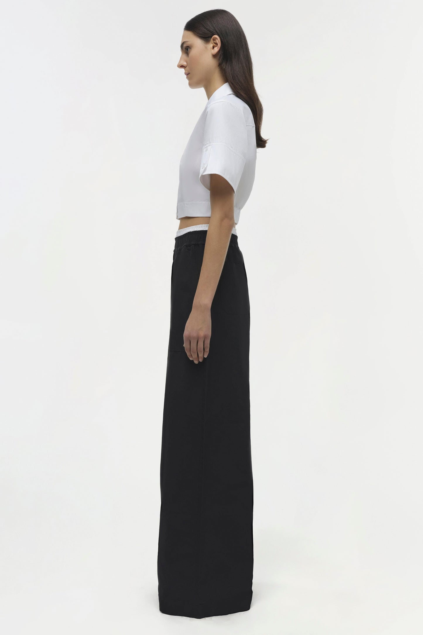 OLLY DOUBLE WAISTBAND PANT