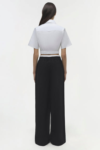OLLY DOUBLE WAISTBAND PANT