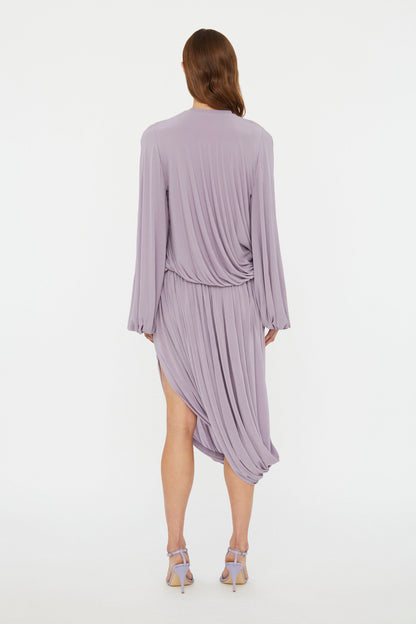 LOOPED DRAPE SWEATER TOP