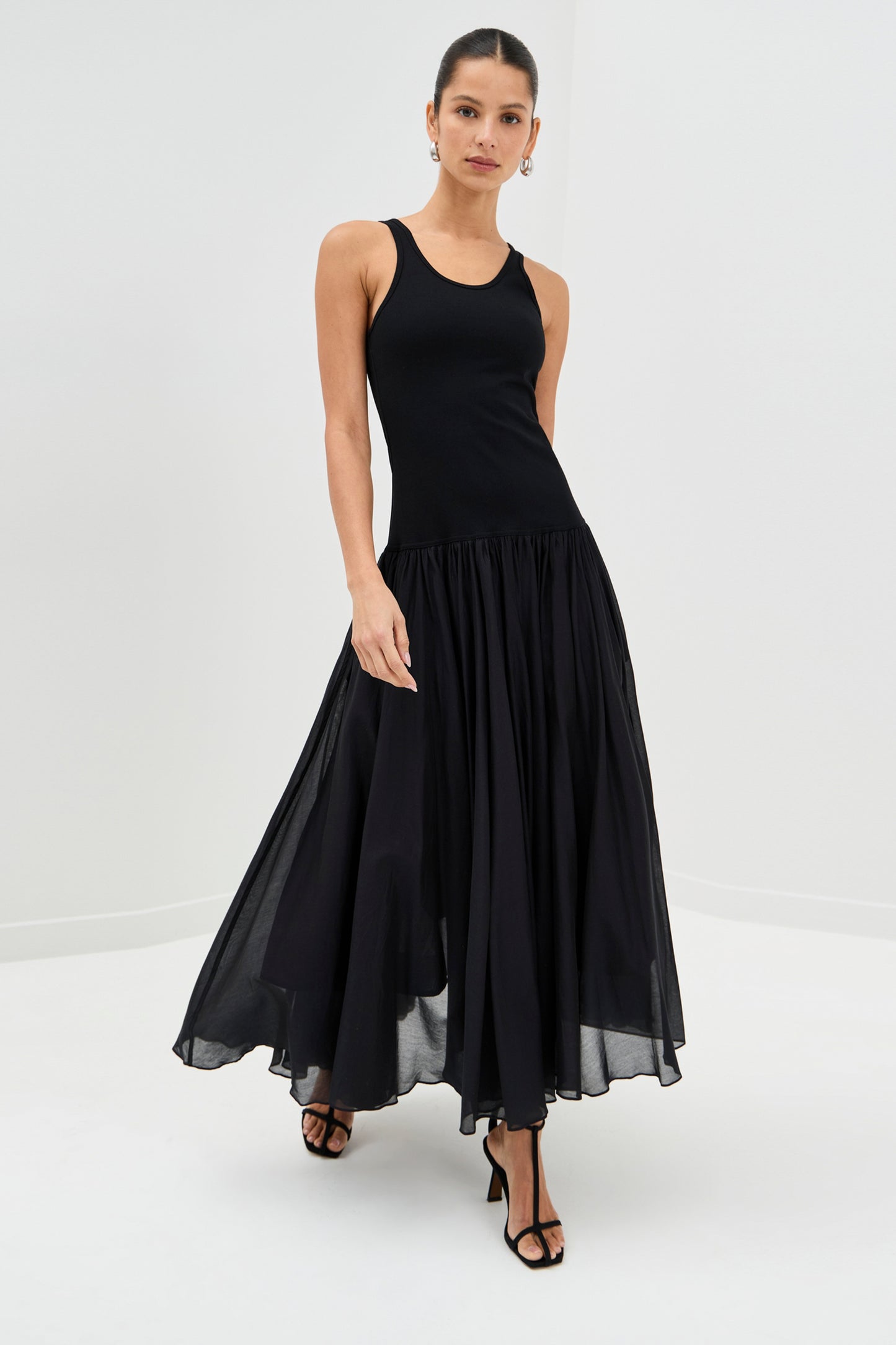 CRINOLINE DOUBLE LAYER DRESS
