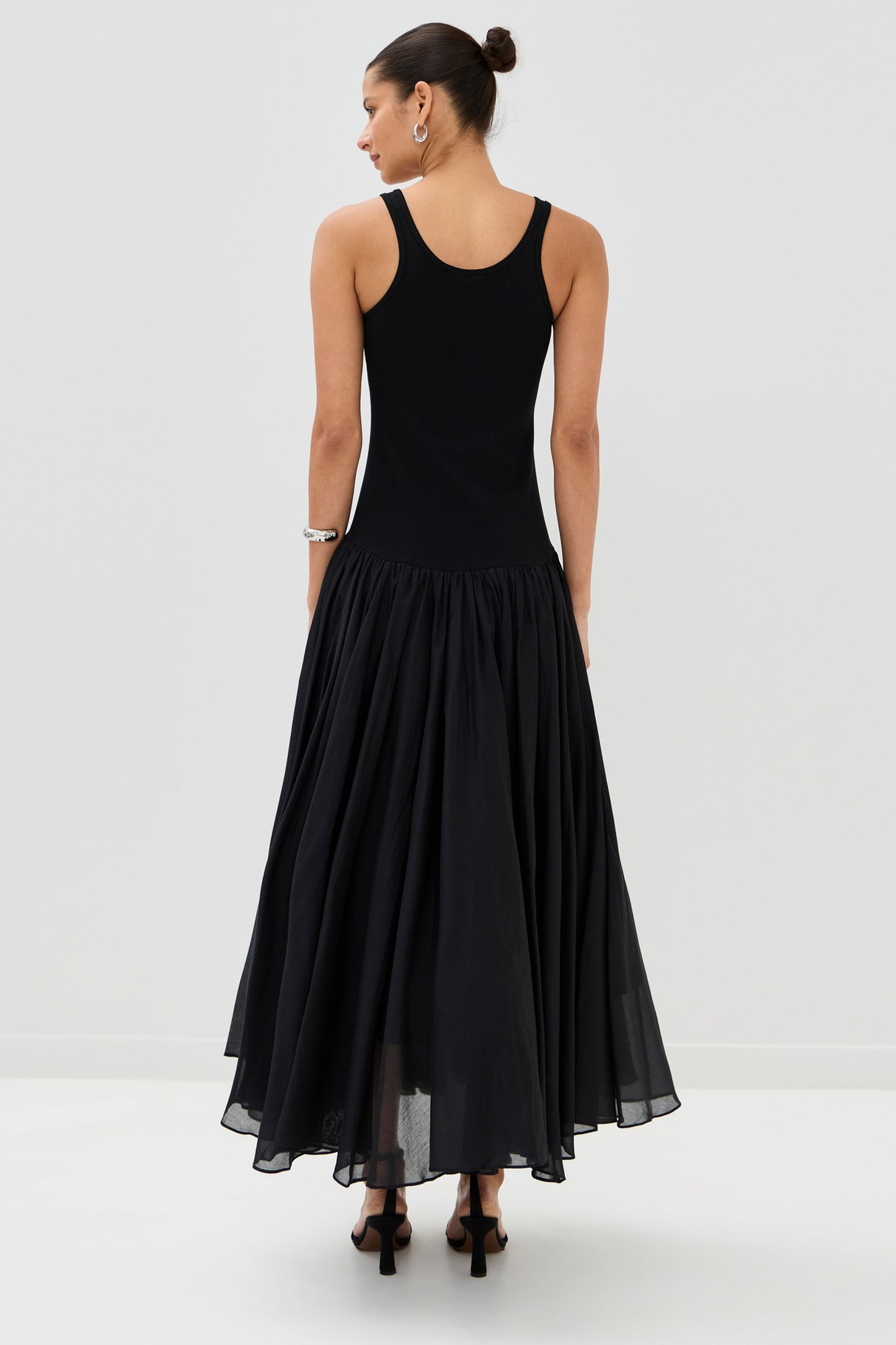 CRINOLINE DOUBLE LAYER DRESS