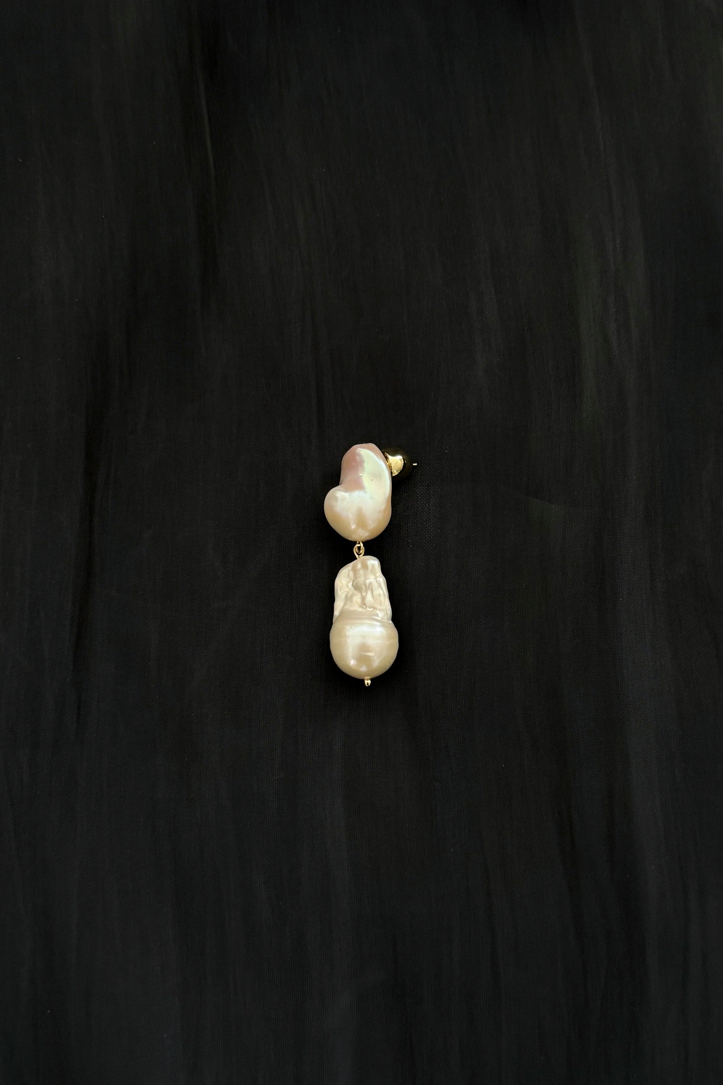 DOUBLE DEBBY PEARL EARING