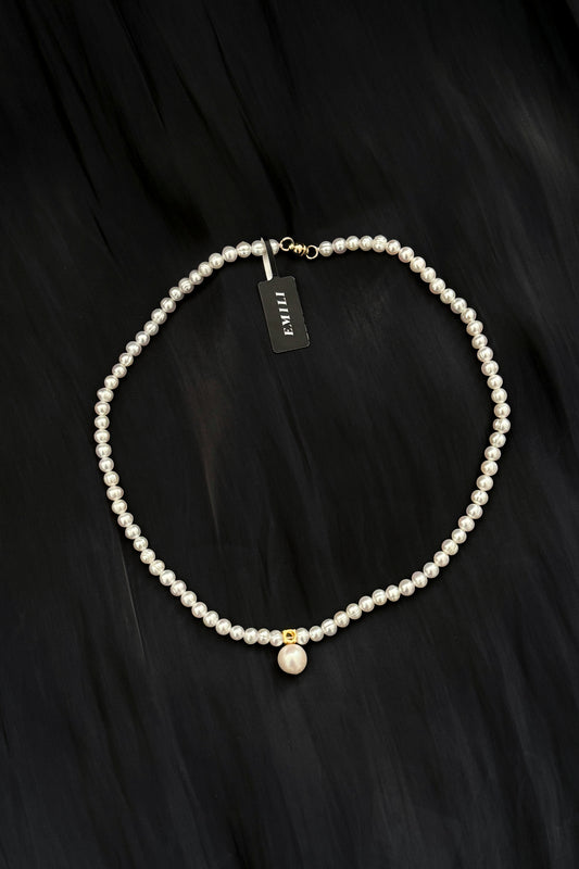 MONICA AKOYA PEARL NECKLACE