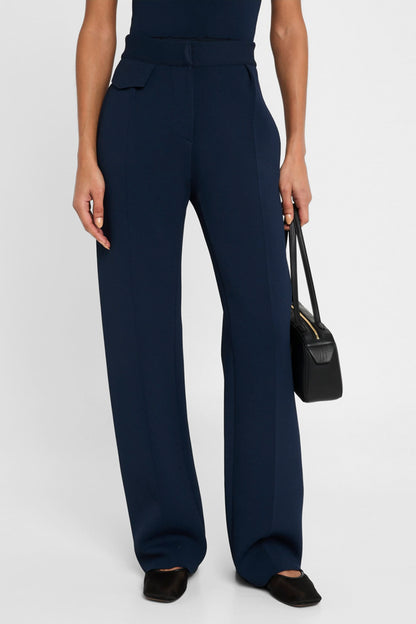 THE CECILY TAILORED KNIT TROUSERS