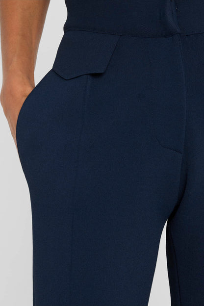 THE CECILY TAILORED KNIT TROUSERS