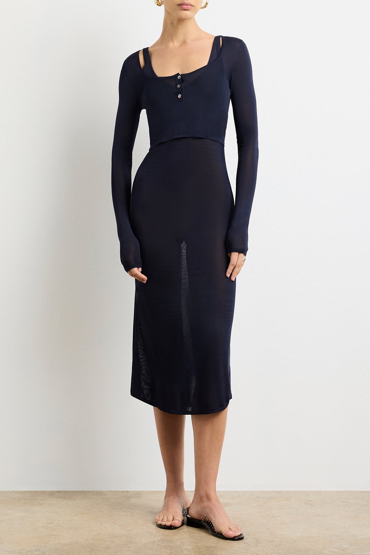 THE WYLDER CROPPED FITTED HENLEY