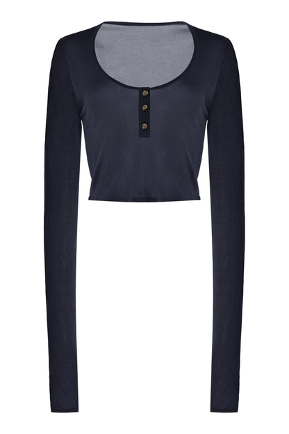 THE WYLDER CROPPED FITTED HENLEY