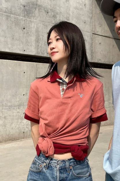 BARBOUR TARTAN PIQUE POLO SHIRT