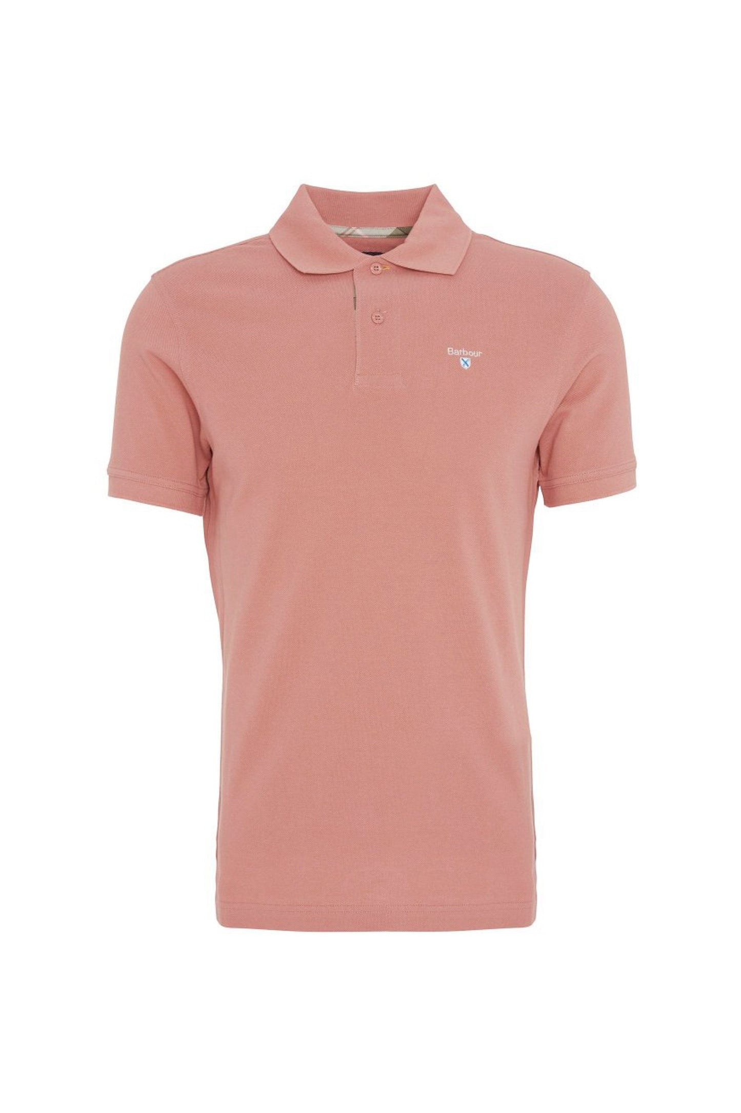 BARBOUR TARTAN PIQUE POLO SHIRT