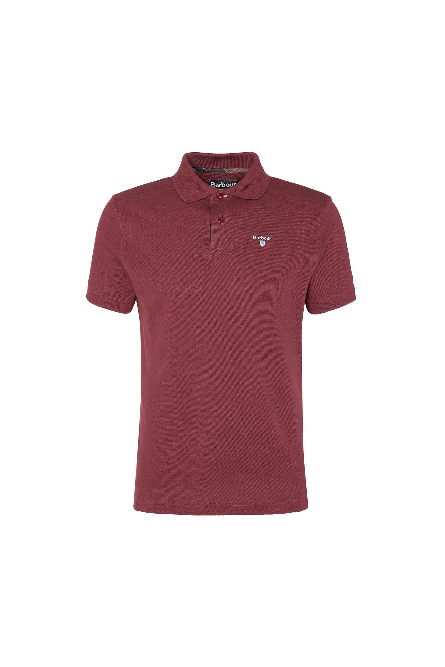 BARBOUR TARTAN PIQUE POLO SHIRT