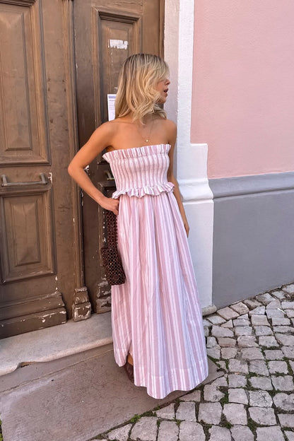 COBY STRAPLESS DRESS