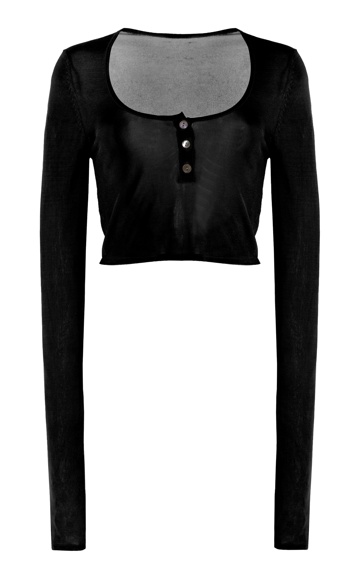 THE WYLDER CROPPED FITTED HENLEY