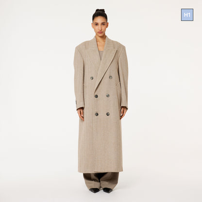 DOUBLE BREASTED COAT