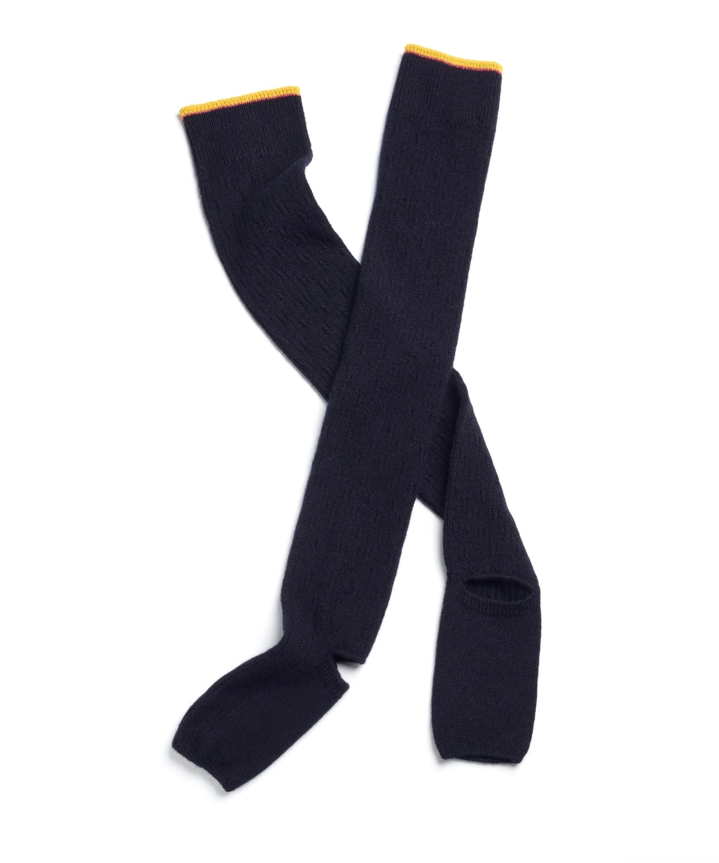 LADIES GOLF CABLE LEG WARMER