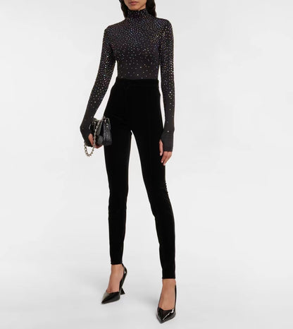 BARD- VELVET LEGGINGS