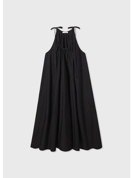 GATHERED MAXI DRESS