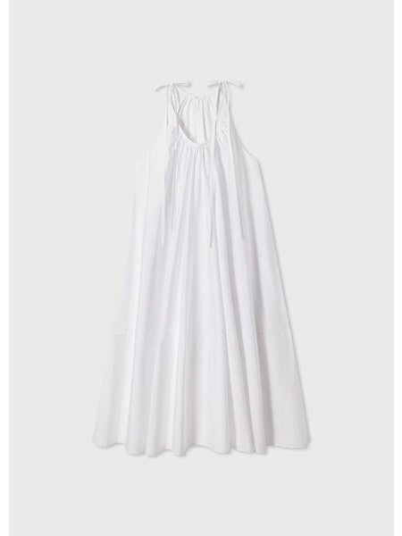 GATHERED MAXI DRESS